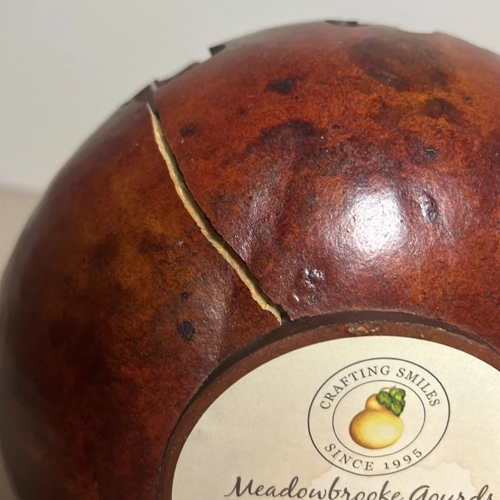 Meadowbrooke Carved Gourd Fall Decor